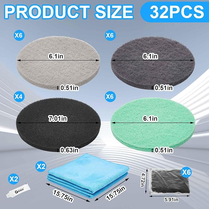 26 Pcs Canister Filter Media Replacement Kit Compatible - Image 2