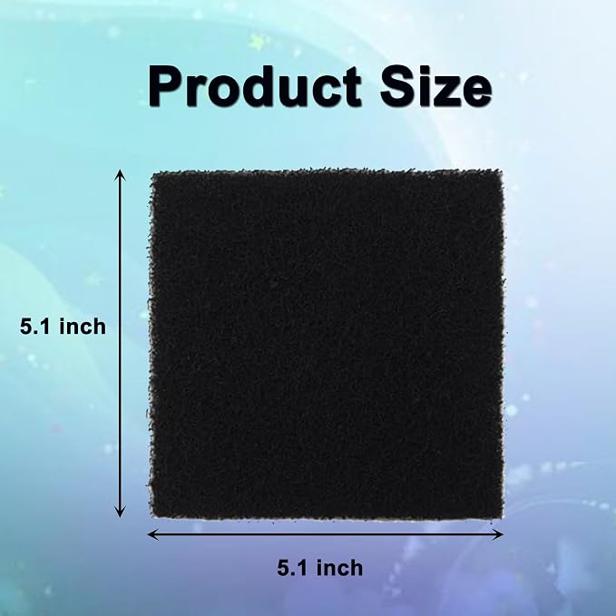 6 Pack Activated Carbon Filters Compatible - Image 3