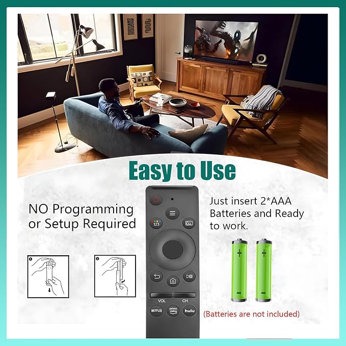 Replacement for Samsung TV Remote, Remote Controls for Televisions Compatible - Image 5