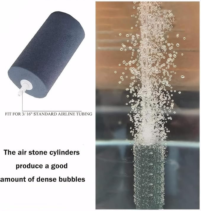 Large Air Stone, Air Stone Hydroponics, 4 x 2 Inch Large Air Stone Cylinder - Image 4