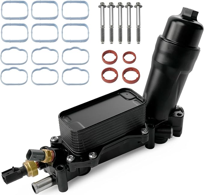Upgrade Aluminum Engine Oil Cooler Oil Filter Housing by Unknown