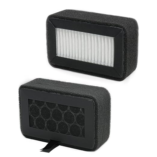 2 Pack HEPA 13 Activated Carbon Air Filter by Unknown