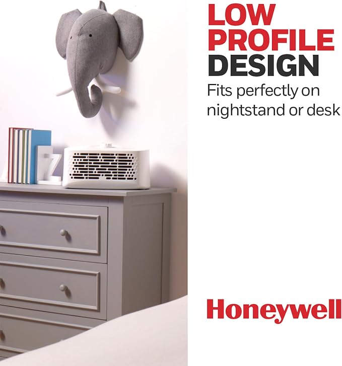 Honeywell Air Purifier for Home, 465 Ft² in 1 hour, Dual Action Filter - Image 2