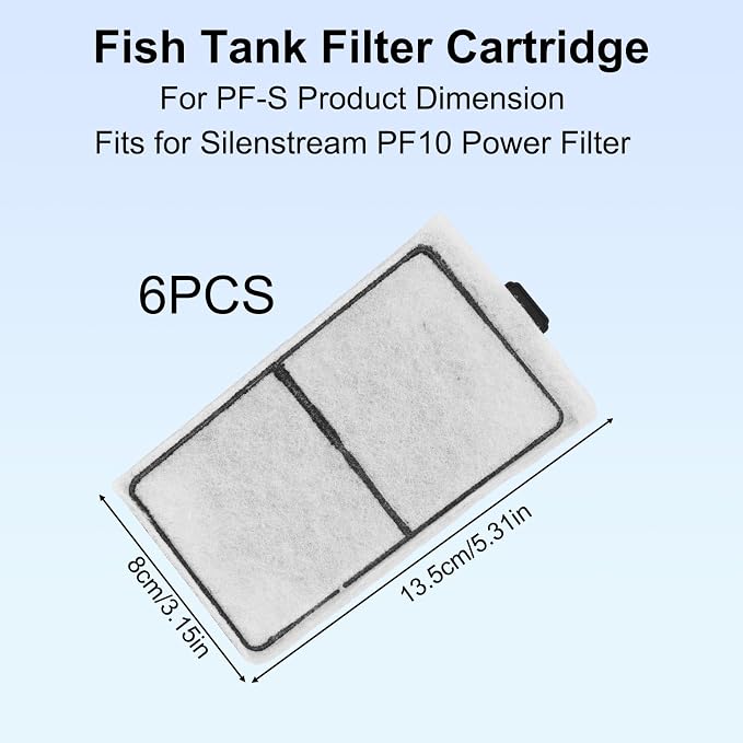 6pcs Carbon Filter Cartridges Compatible - Image 2