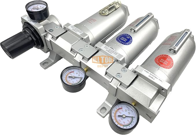 1" NPT SUPER DUTY Industrial Grade 4 Stages Filter Coalescing Desiccant Dryer - Image 5