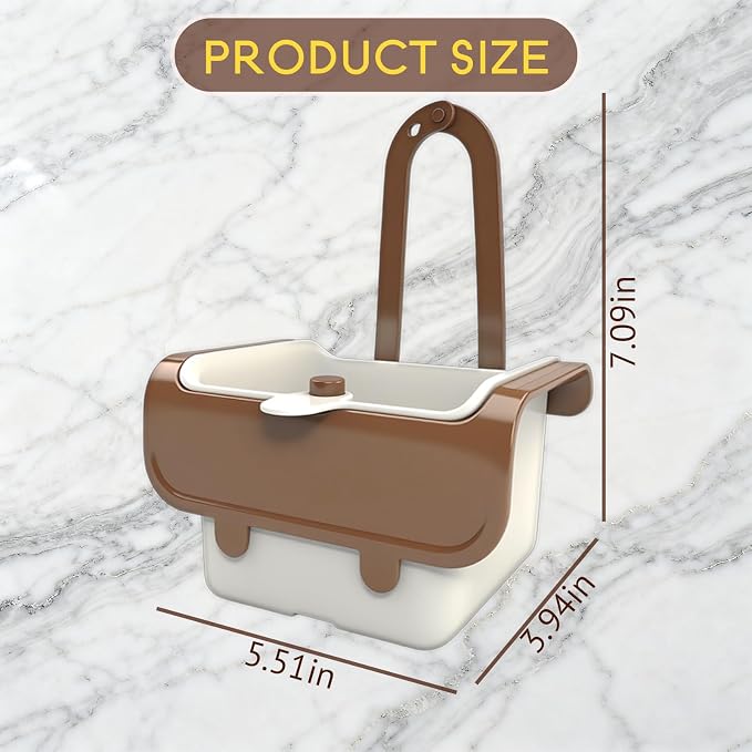 Kitchen Food Waste Catcher for Sink Faucet Hanging, The Food Trash Leftovers - Image 2