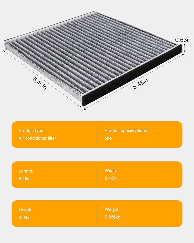 87139-06030 Cabin Air Filter Compatible - Image 4