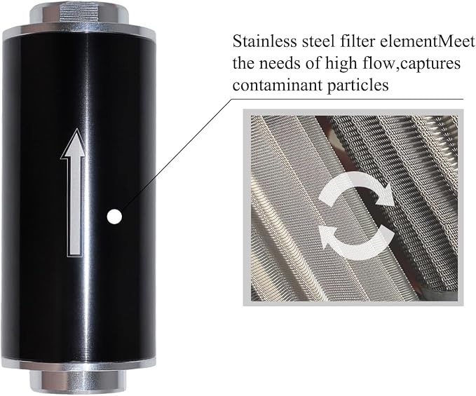 Inline Fuel Filter 100 Micron - Image 4