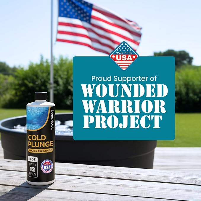 AquaDoc Cold Plunge Water Treatment - 8oz - Ice Bath Cleaner and Water - Image 7