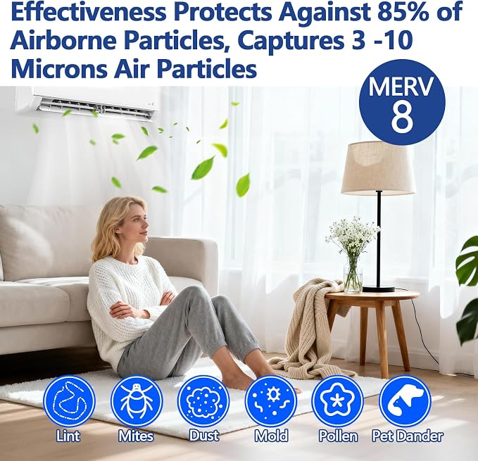 MERV 8 Cut to Fit Air Filter Material, Polyester Air Filter Media - Image 5