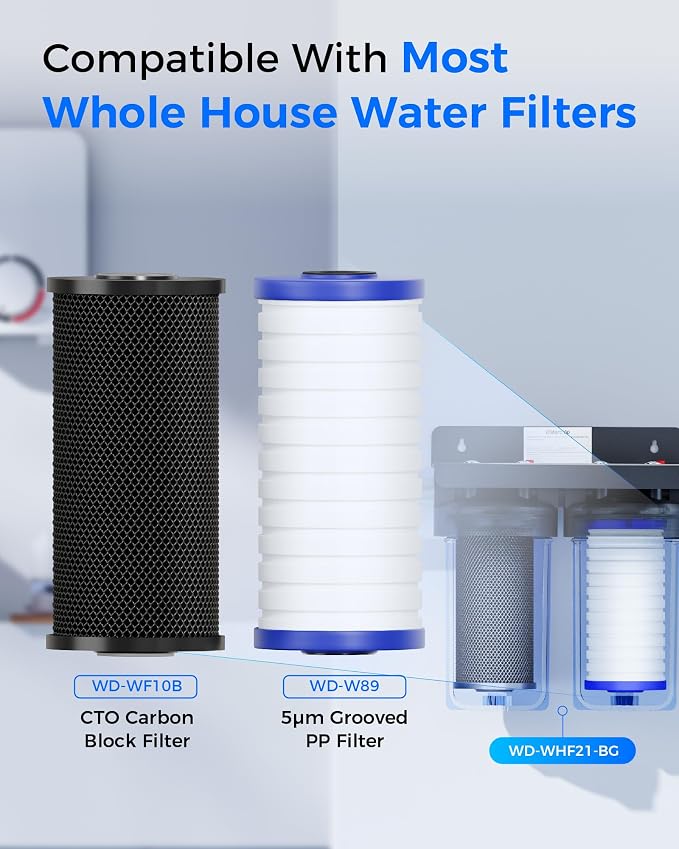 Waterdrop WF10BG Whole House Water Filter, Compatible - Image 2