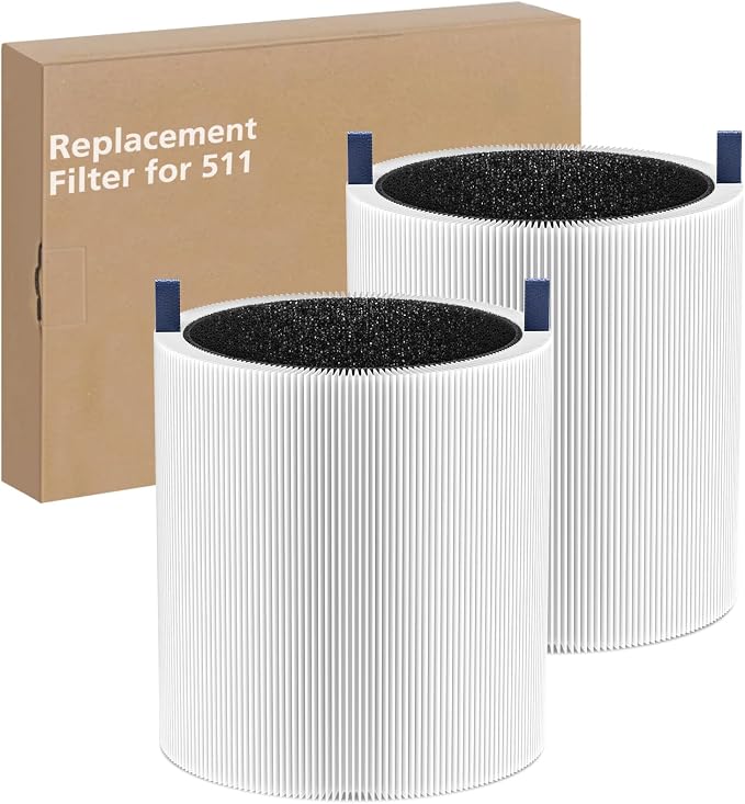 2-pack Blue Pure 511 Replacement Filter Compatible by AddtoYourCart