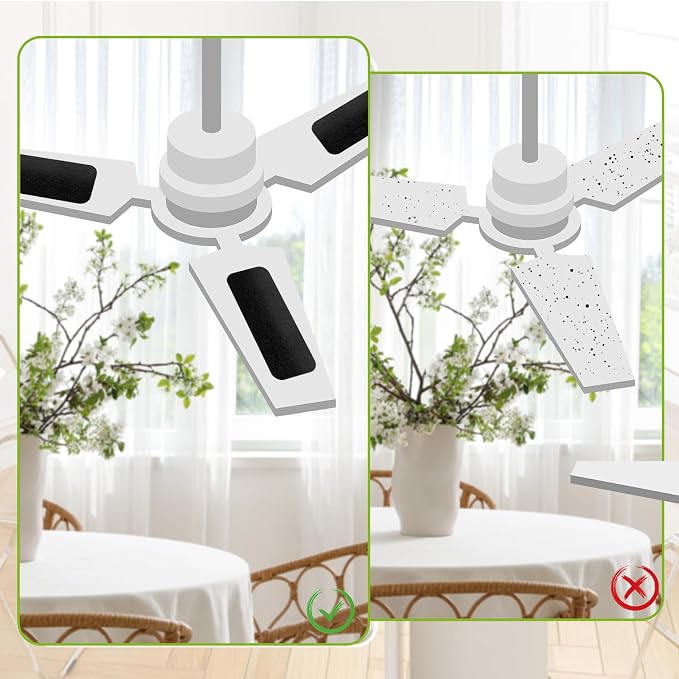 Tuanse 20 Pack Ceiling Fan Filters - Image 6