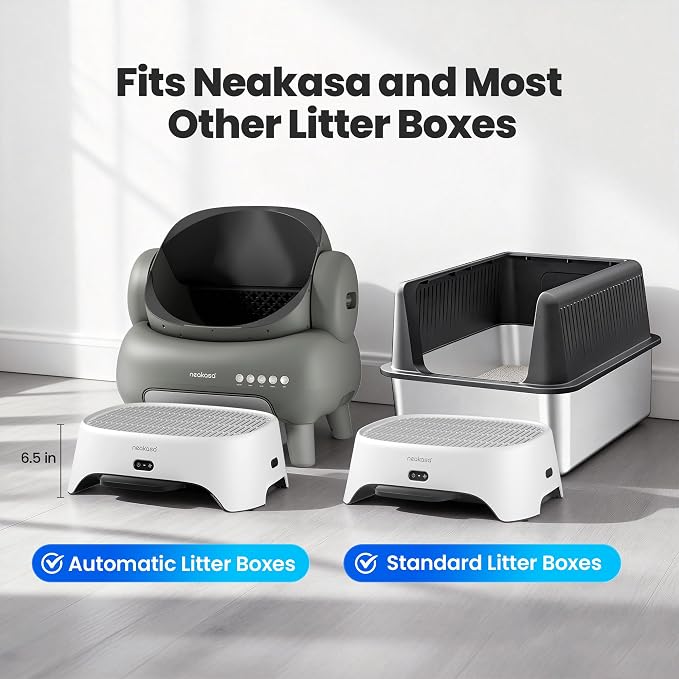 Neakasa Airstep with 4-Pack Replacement Filters Bundle, 2-in-1 Litter Box Air - Image 5