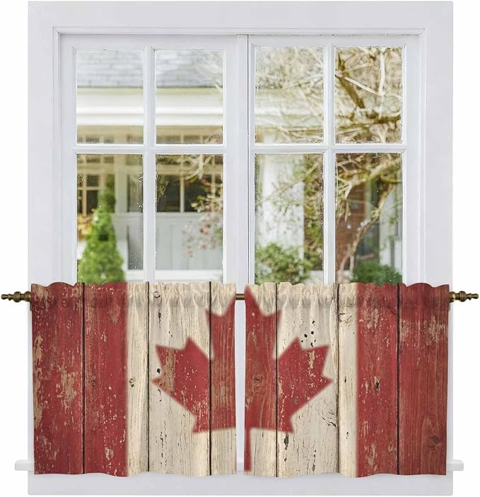 Canada Tier Curtains by Unknown