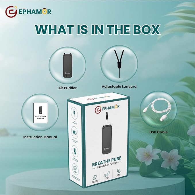 Mini Portable Air Purifier for Home, Travel and More | 5 Days on Single Charge - Image 3