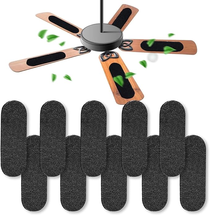Ceiling Fan Air Filter -10 Pack Activated Coconut Shell Carbon Unscented Air by Unknown