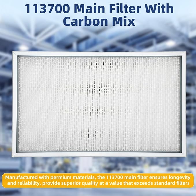113700 Main Filter with Carbon Mix Compatible with Glowforge Plus/Pro Air - Image 4