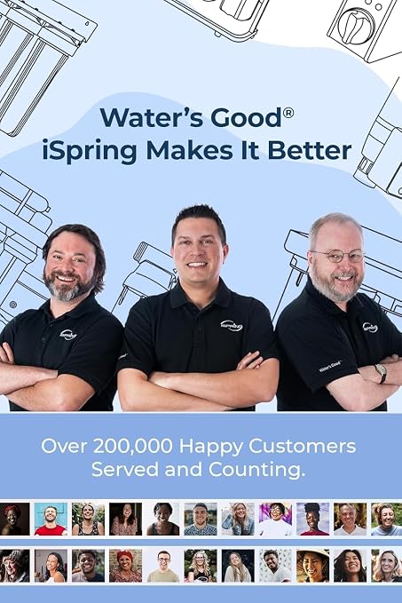 iSpring SGS-Tested Lead Removal Whole House Water Filter System w/ 3/4'' - Image 8