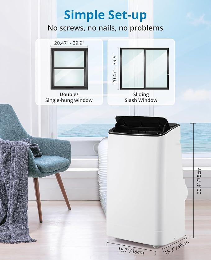 14, 000 BTUs Portable Air Conditioner - Image 6