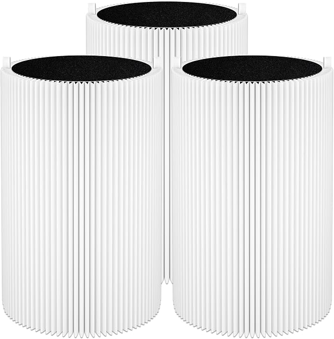 3 Pack Blue Pure 411 Filter Replacement by Funmit