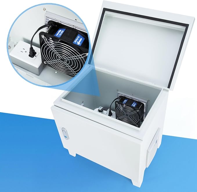 HQUA Weatherproof Outdoor Cabinet, Housing - Image 8