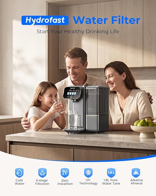 Cold Water Reverse Osmosis Water Filter Countertop, Remineralization & pH - Image 2