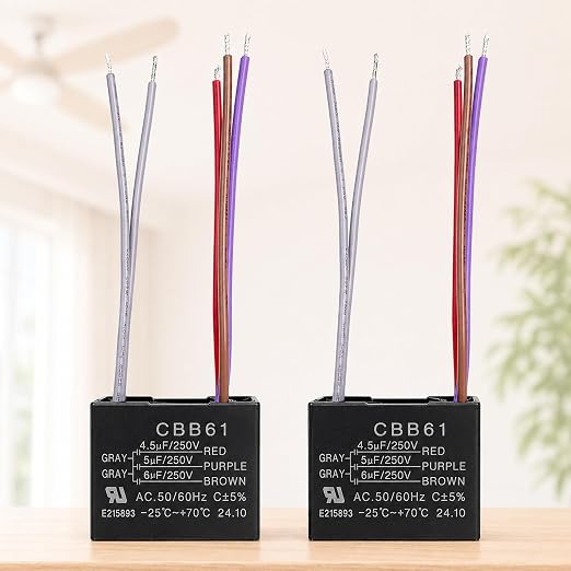 Podoy Ceiling Fan Capacitor 5 Wire by PodoyDirect