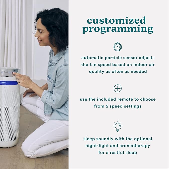 Homedics 5-in-1 UV-C Air Purifier - Image 6
