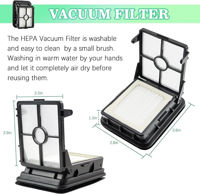 Crosswave Brush Roll Replacement and 1866 Replacement Filters - Image 3