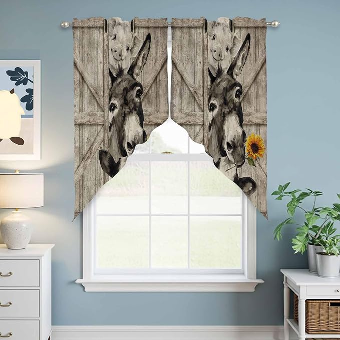 Funny Farm Animals Swag Valances - Image 6