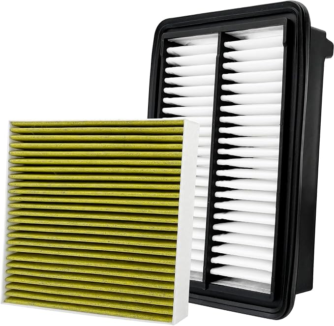 2PCS Cabin Engine Air Filter Kits Fits by Capume
