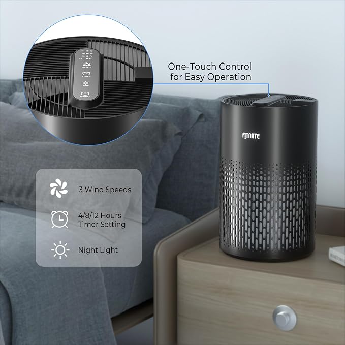FITNATE Air Purifiers for Home Large Room Up to 1076 Ft² - Image 7