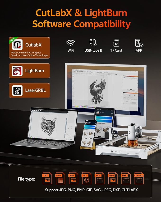 Laser Engraver 12W Laser Engraving Machine - Image 4