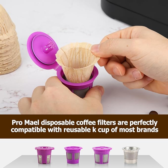 Pro Mael 360 Count Disposable K Cup Filters, Coffee Filter Paper - Image 2