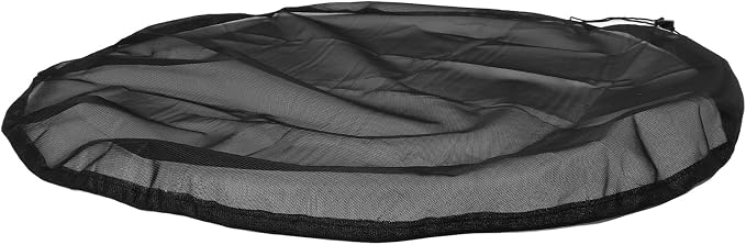 Rain Mesh Cover, Mesh Cover for Rain Barrels, Drawstring Leaf Filter Water - Image 5