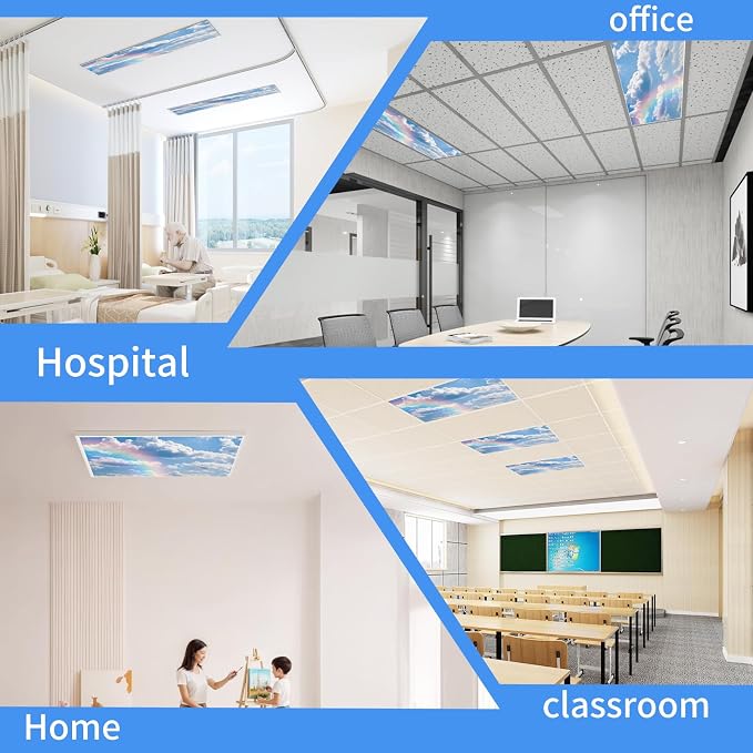 Torixqi 8 Pcs Fluorescent Light Covers - Image 5