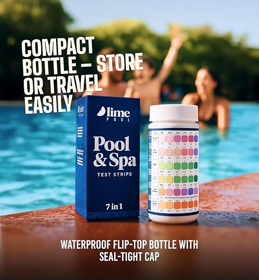 162 Pcs 7-Way Hot Tub, Spa & Pool Test Strips - Image 7