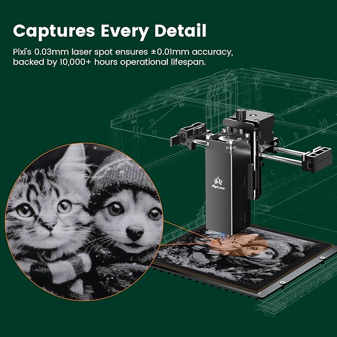 AlgoLaser 10W Laser Engraver Machine: Portable & Smart - Image 9