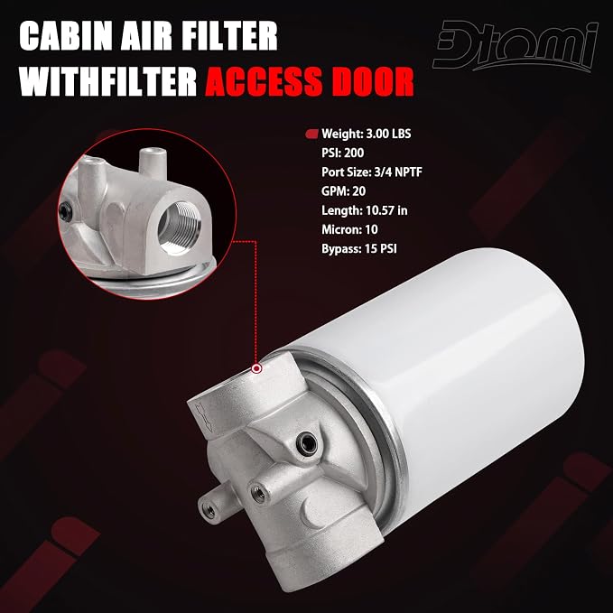 Hydraulic Oil Filter 10 Micron - Image 4
