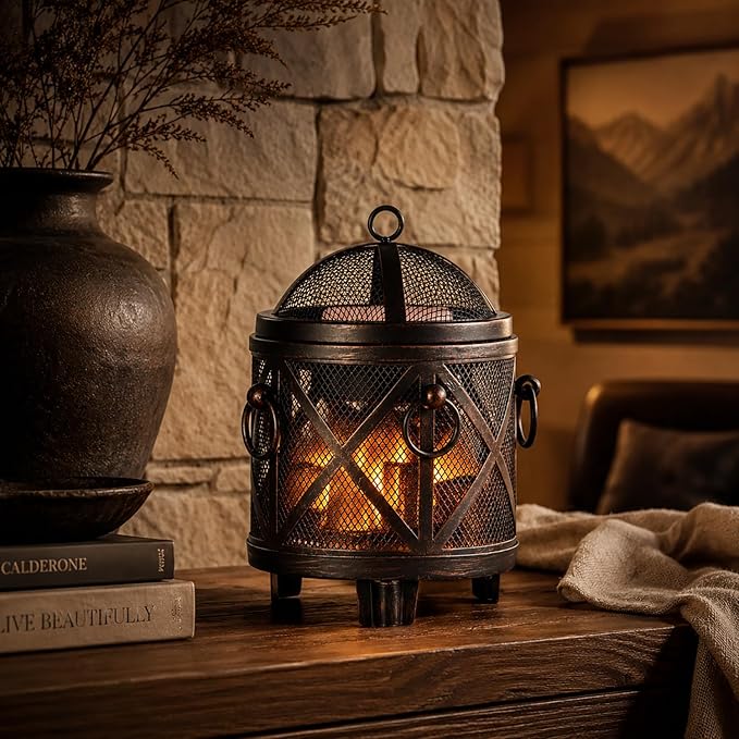 Dicimi Wax Melt Warmer, 4-in-1 Electric Wax Melter, Oil Burner, Fireplace Wax - Image 3