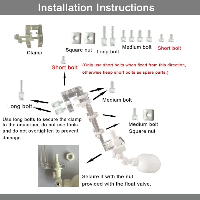 NSF 1/4" inch Water Line Power-Free Auto-Top-Off System - Image 3