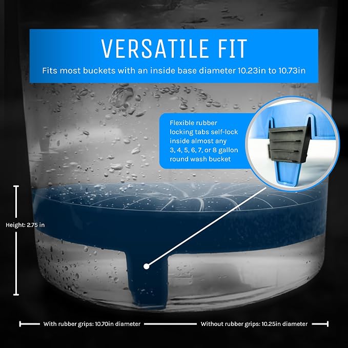 DETAIL GUARDZ Dirt Lock Car Wash Insert – Bucket Filter - Image 4