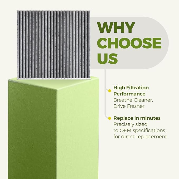 SHOWLAI Activated Carbon Cabin Air Filter - Image 4