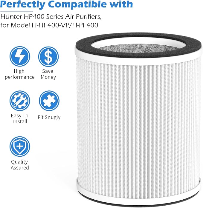 2-Pack HP400 Series Replacement Filter Compatible - Image 2