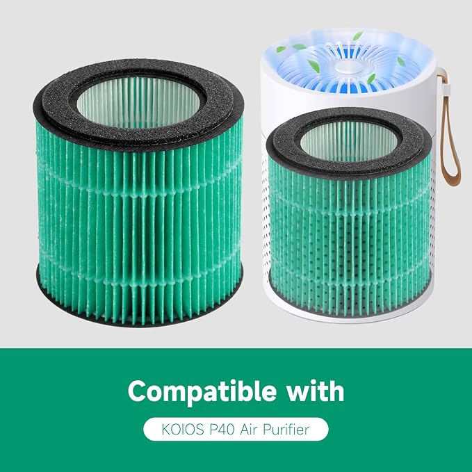 2-Pack P40 Replacement Filter Compatible - Image 2