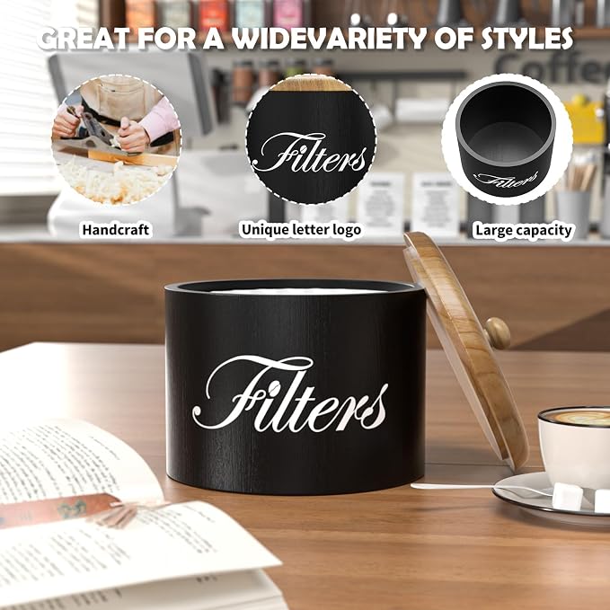 Wooden Coffee Filter Holder - Image 2