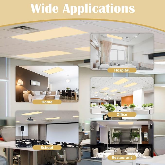 ANGSYLTH 2 Pcs Fluorescent Light Covers - Image 5