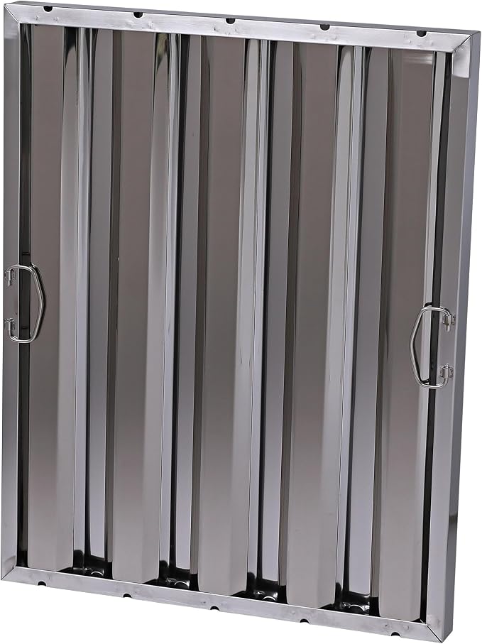 20" x 25" Stainless Steel Commercial Hood Filter – Dishwasher Safe, Welded - Image 8