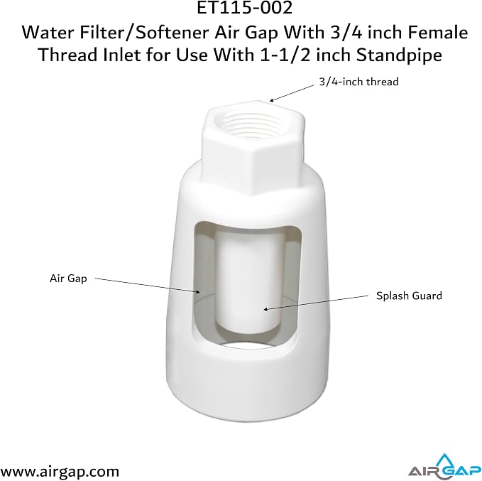 Water Filter/Softener Air Gap - Image 2